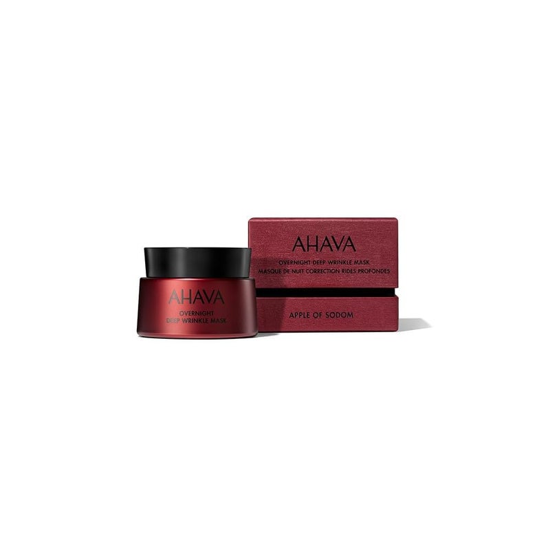 AHAVA Apple of Sodom Overnight Deep Wrinkle Anti-Aging Mask - Nourishing Gel-based Mask to Combat Deep Wrinkles  Restores Skin's Ability to Repair & Hydrates  includes exclusive Osmoter  1.7 Fl.Oz - Image 2